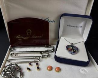 510 sterlingsilverheartmillefioripendant