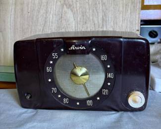358 vintagearvinbakelitetuberadio