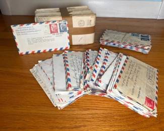 031 vintage1960sgermanusairmailletter