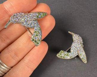 495 pairmonethummingbirdbrooches