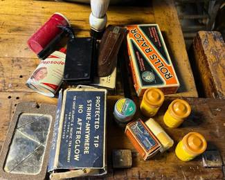 432 assortedvintagehygieneandaccessories