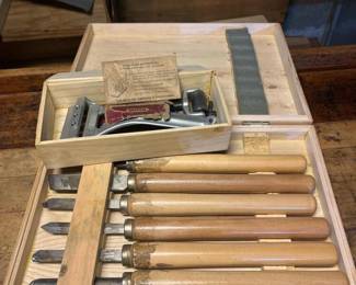 316 woodturningchiselsetwithgeneralshar