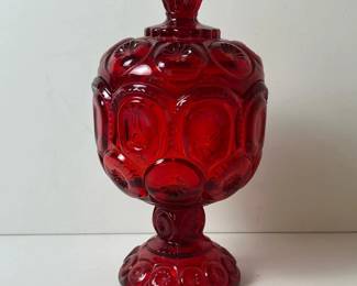 124 redglasscompotewithlid