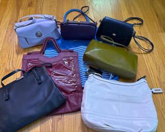 616 assortedwomenshandbagsandtotebags