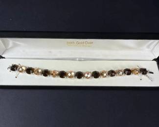 490 platedsterlingsilvergemstonebracelet