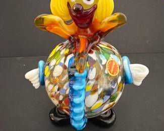 413 muranoartglassclownfigure