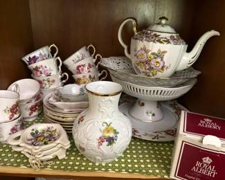 524 largeassortedenglishandbavarianflor