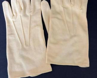 407 twopairsyellowcottongloves