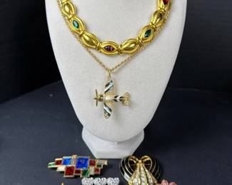 482 swarovskicrystalnecklaceassortedswar