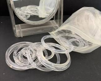 217 clearacrylicvanitymirrorandplastic