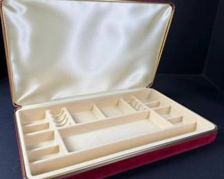 512 redvelvetjewelrystoragebox