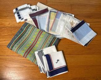 609 vintagefabrichandkerchiefcollection