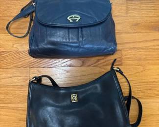 273 etienneaignerblackleathershoulderba