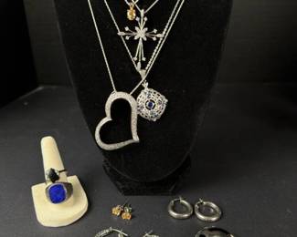 500 assortedsterlingjewelrylot575grams