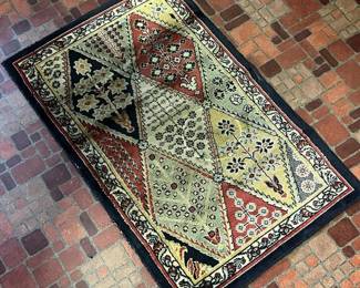 227 multicolorpatchworkpatternaccentrug