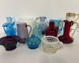 025 vintagedecorativeminiatureglasswarel