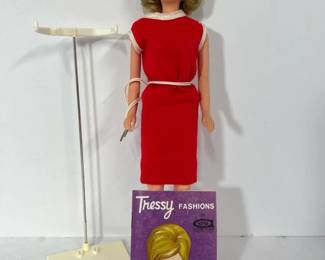 281 vintageamericancharactertressydollw