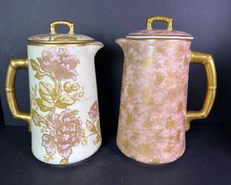 208 vintagehandpaintedfloralburroughsmo