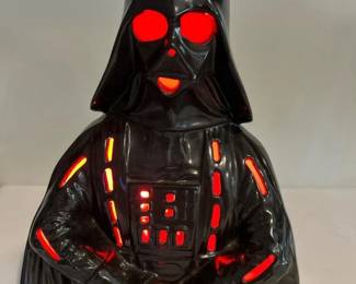 182 vintagedarthvaderceramiclampwithco