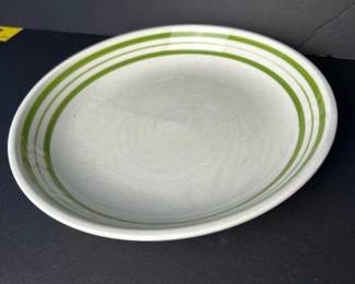 111 italianironstoneservingplatehanddec