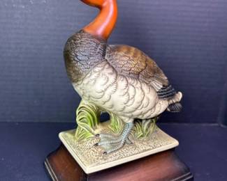 149 handpaintedjapaneseduckfigurineonw