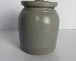 291 stonewarecrockwithlid