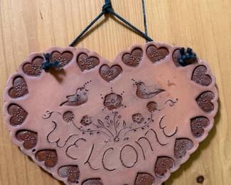 053 decorativeterracottawelcomewallplaqu