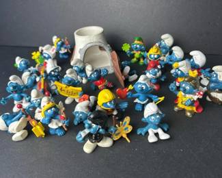 095 vintagelotofsmallschleichsmurfsfig