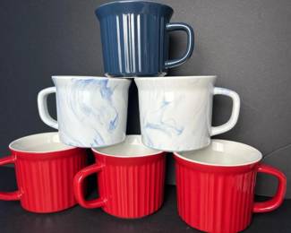 118 sixredwhitebluecorningware20ozsto