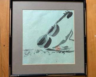 415 framedinkdrawingsigned