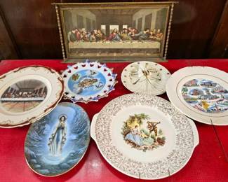 118 decorativeplatesreligioussouvenirgil