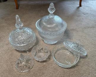 059 cutglassliddedcandydishes