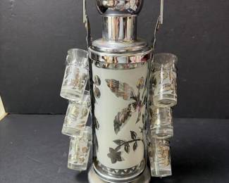 199 midcenturymodernstylesilverfloralg
