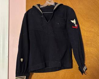 244 vintageusnavybluejumperwithmachin