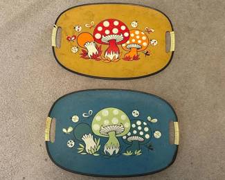 132 pairofvintagemushroomdesignserving