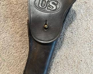 074 usmarkedleatherflapholster