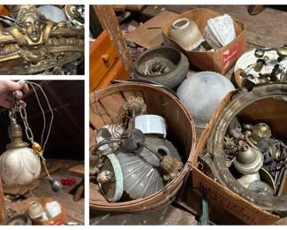 334 antiqueandvintagelightinglot