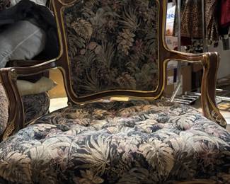 3 Floral Print Chair