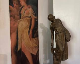 BRONZE STATUE FROM GREECE