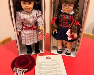 Pleasant Company Samantha and Molly Dolls
