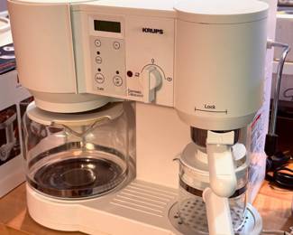 Krups IL Café Bistro dual coffee maker and espresso machine