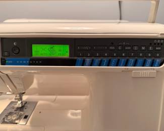 Elna Heirloom Edition Model 6005 sewing machine with cover and original manual
