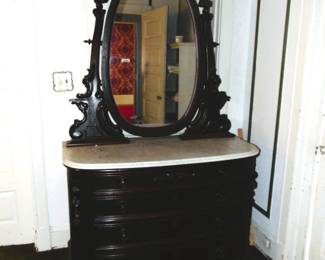 Victorian Marble Top Dresser