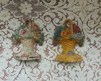 Cast Iron Basket Door Stops