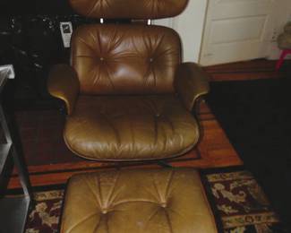 MCM Lounge Chair W/ Ottoman
