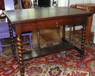 Mission Oak Writing/Library Table (Stickley?)