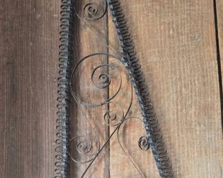 hand wrought sign bracket
