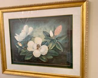 Signed print by Barbara Louque