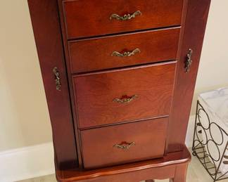 Jewelry armoire