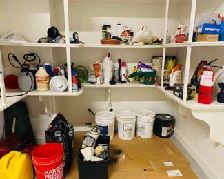 Storage room filled